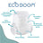Eco Boom Pure Bamboo Nappy Pure M 3, 32 unidades.