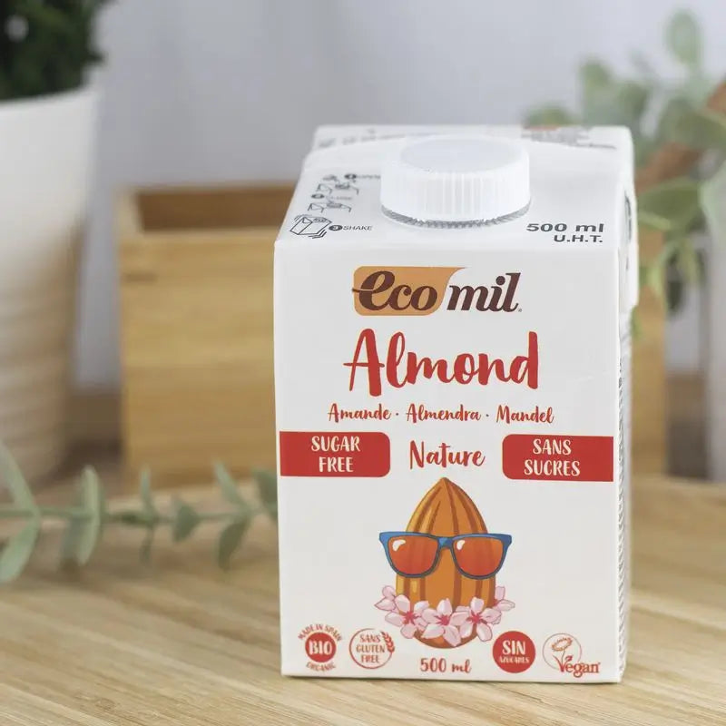 Ecomil Amêndoa Nature Bio 500 Ml, 500 ml