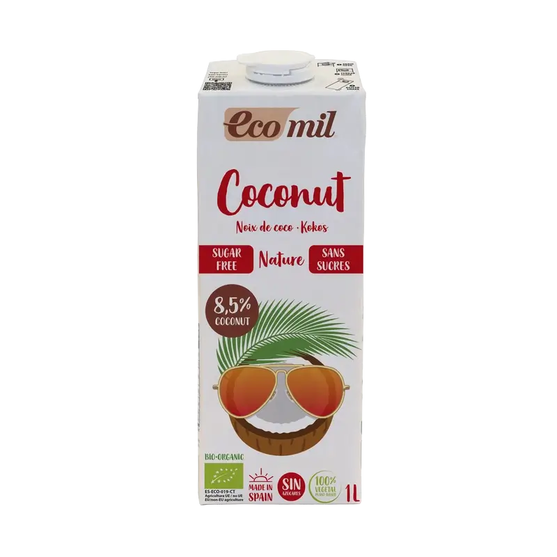 Ecomil Coconut Nature Bio, 1 L