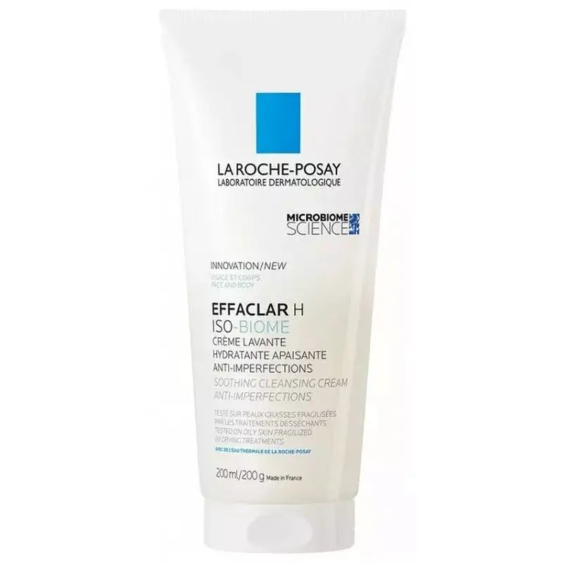 La Roche Posay Effaclar H Iso-Biome Creme Lavante, 200 ml