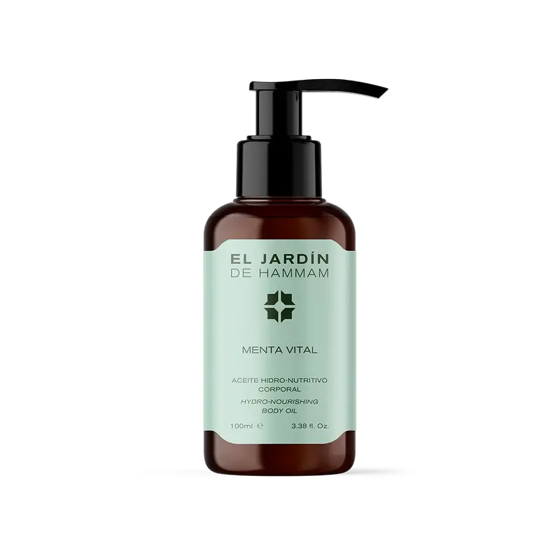 The Hammam Garden Vital Mint Óleo Corporal Hidro-Nutritivo , 100 ml