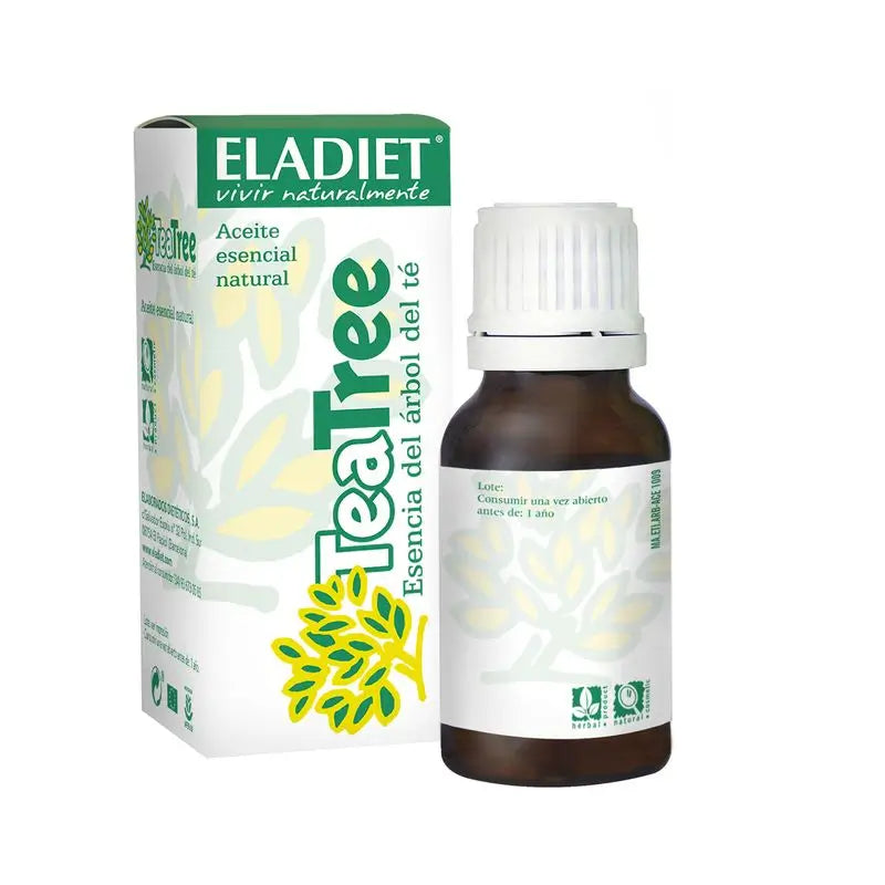 Óleo essencial de árvore-do-chá Eladiet, 15 ml.