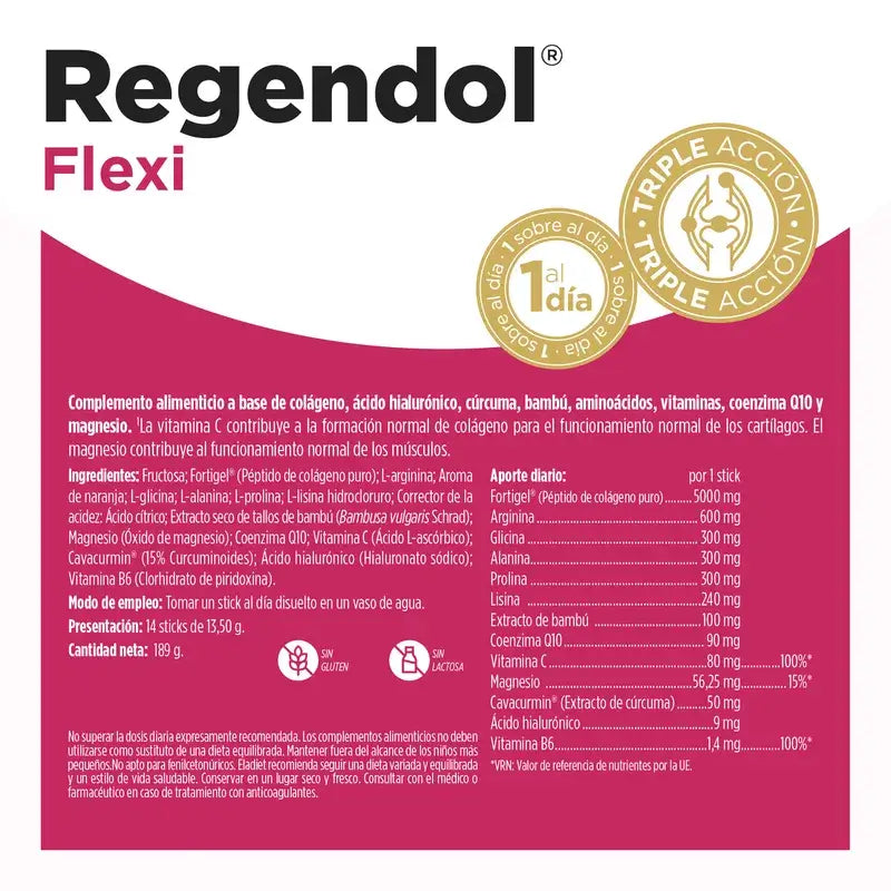Eladiet Regen & Dol Flexi, 14 sticks
