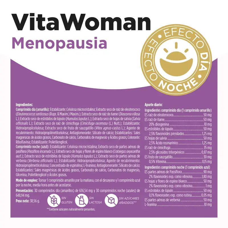 Eladiet Vitawoman Menopausa 60 comprimidos