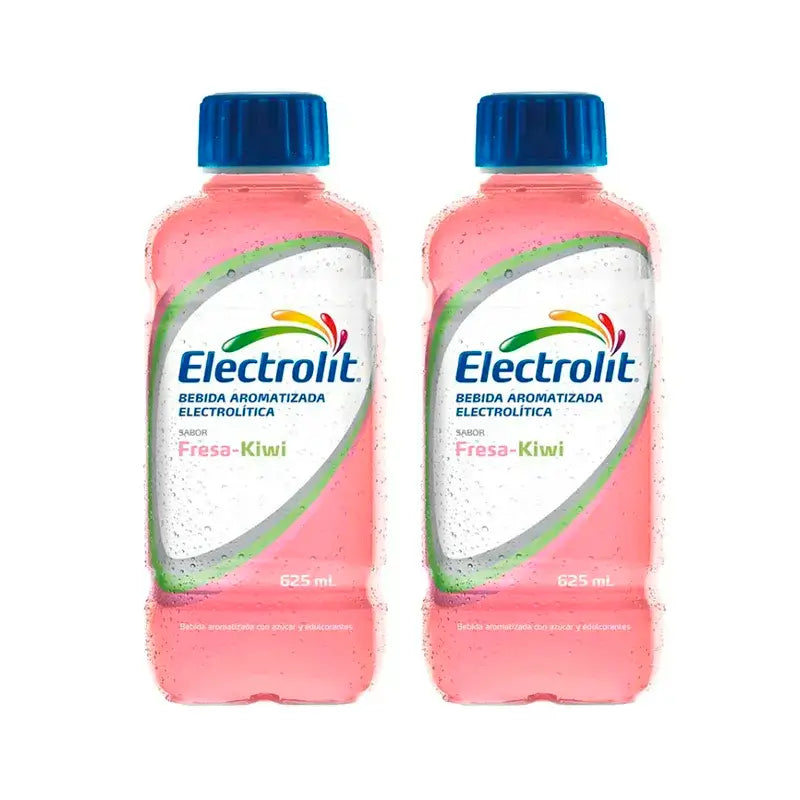 Bebida electrolítica Electrolit Strawberry-Kiwi, embalagem de 2 x 625 ml