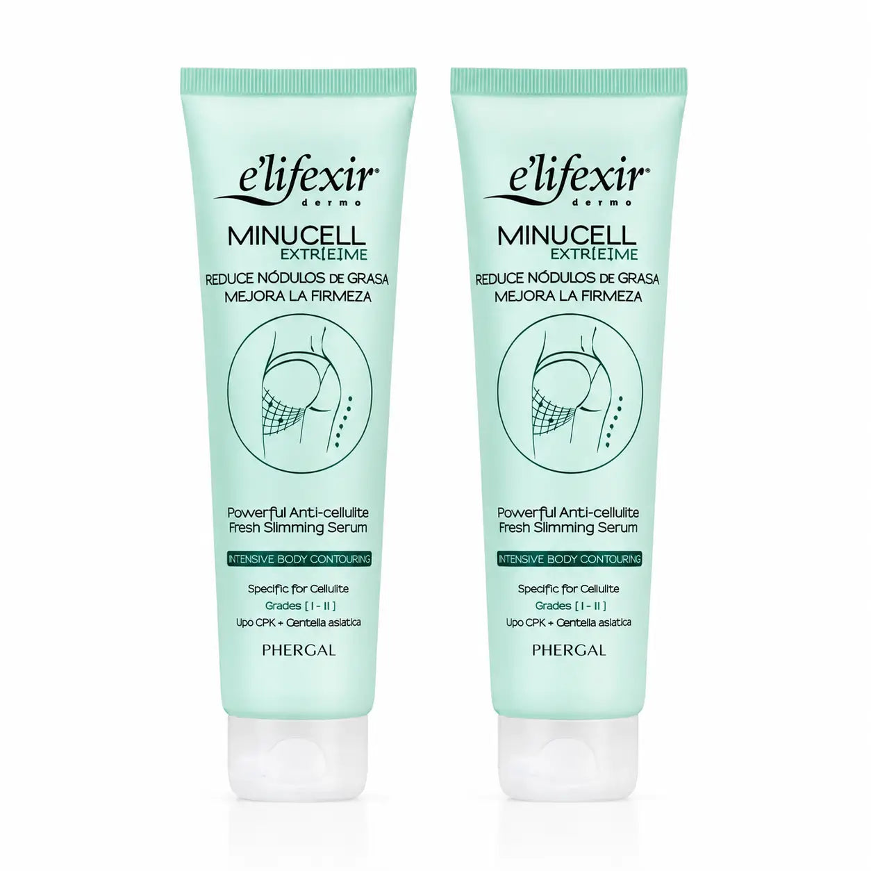 Elifexir Minucell Sérum Anti-Celulítico Intensivo Adelgaçante e Refirmante 150Ml, embalagem 2
