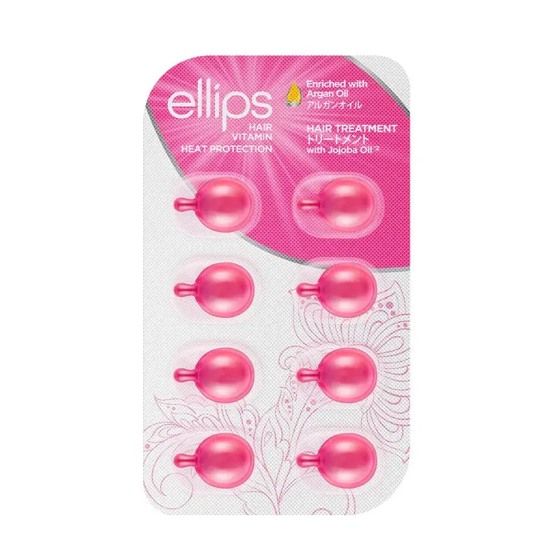 Ellips Vitamin Hair Vitamin Argan Oil Rose Treatment , 8 cápsulas