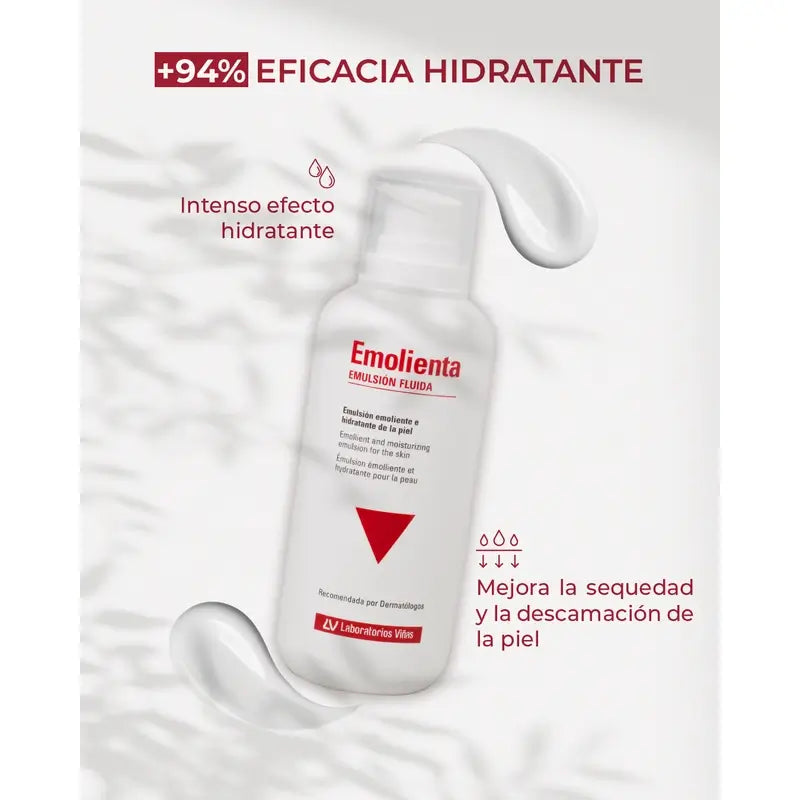 Emulsão Fluida Emolienta, 400 ml