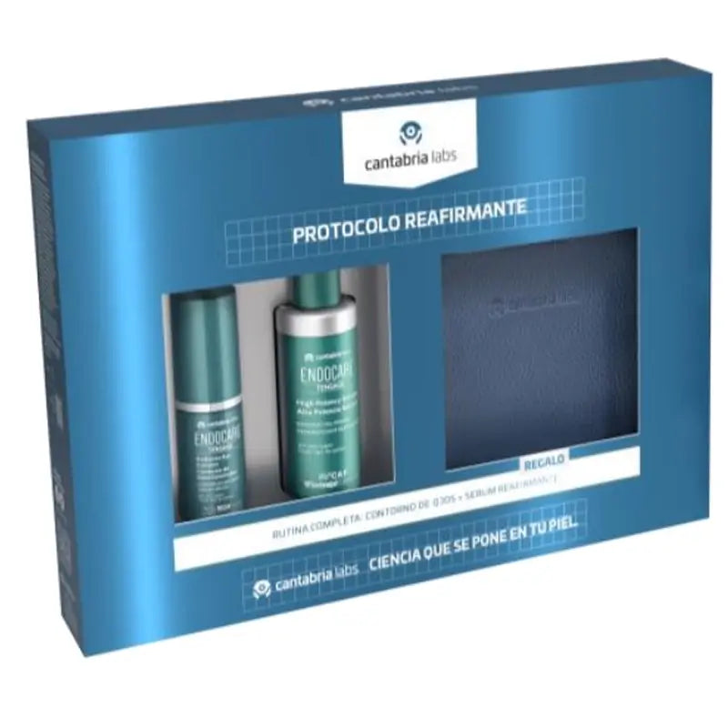 Endocare Tensage Serum de Alta Potência 30 ml + Brightening Eye Contour 15 ml + Bolsa de Higiene Premium