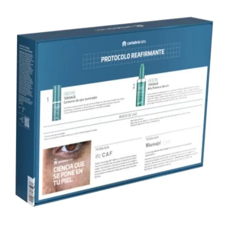 Endocare Tensage Serum de Alta Potência 30 ml + Brightening Eye Contour 15 ml + Bolsa de Higiene Premium
