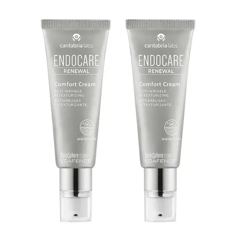 ENDOCARE Renewal Comfort Cream, embalagem de 2 x 50 ml