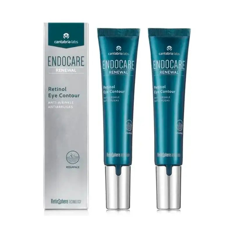 Endocare Renewal Retinol Eye Contour, embalagem com 2 x 15 ml