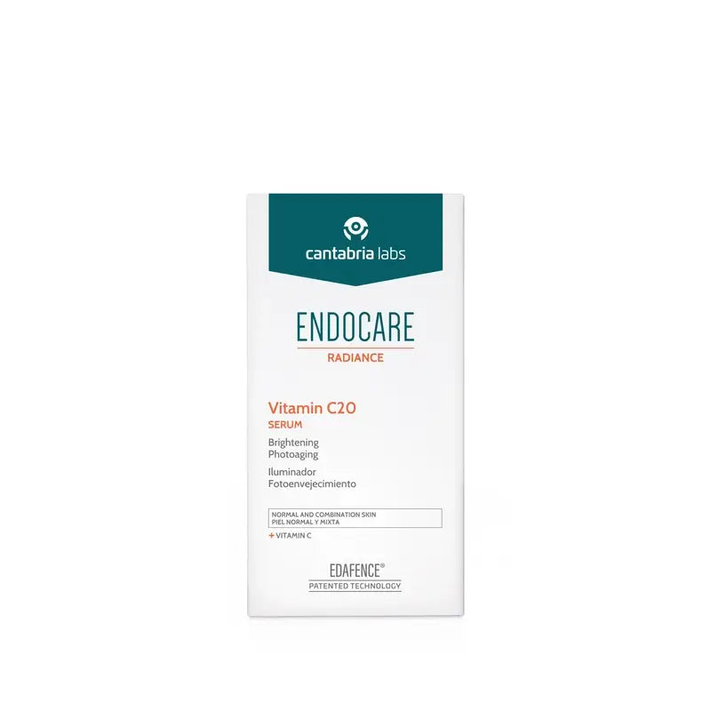 Endocare Sérum Antioxidante com Vitamina C Radiance C20%, 30 ml