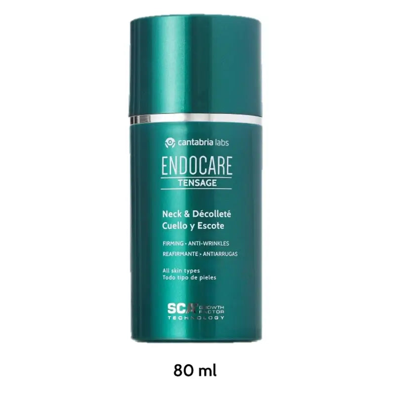 Endocare Tensage Pescoço e decote , 80 ml