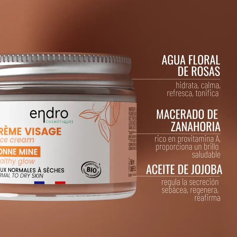 Endro Cosmetiques Creme Facial Iluminador 50Ml.
