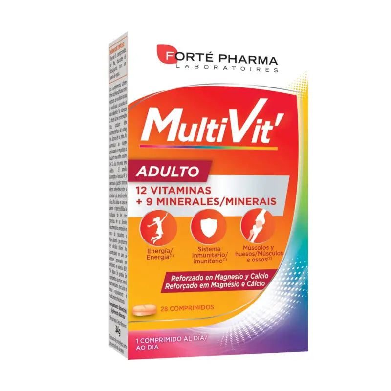 ENERGY Multivitaminas Adultos 30 comprimidos