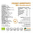 Energy Feelings Aminopower Orgânico 80% Neutro 500Gr. Eco Vegan Sg