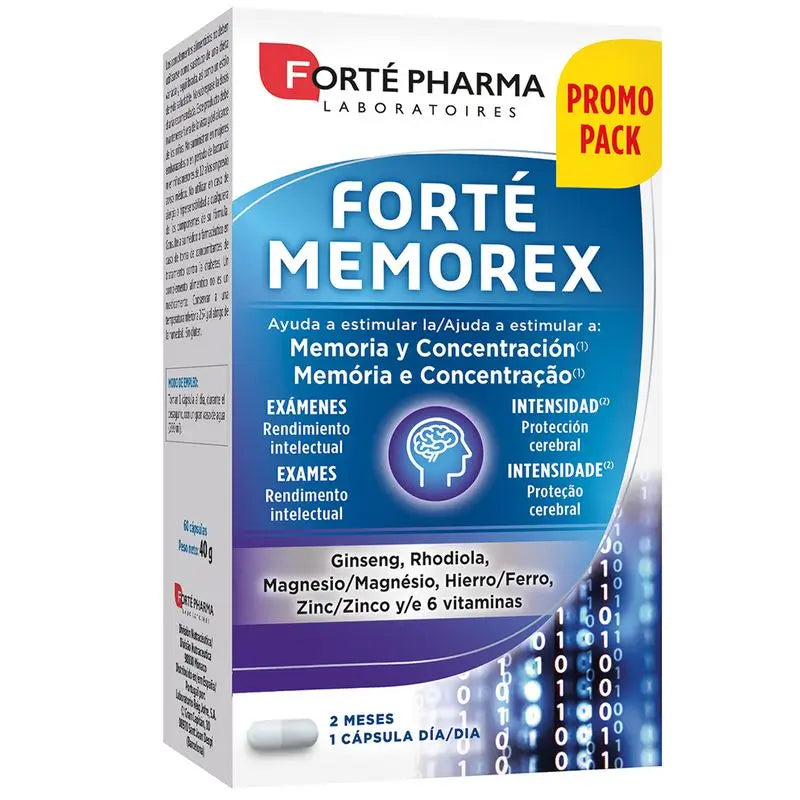 FORTE PHARMA Energy memorex 56 comprimidos