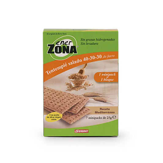 Enerzona Salgada 7 Minipakcs x 3 Crackers