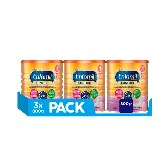 Enfamil Confort, Embalagem 3 X 800 Gr