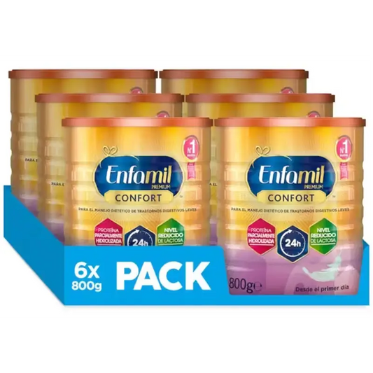 Enfamil Confort, embalagem de 6 x 800 gr