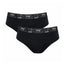 Enna Menstrual Panty Floral Classic Day - Fluxo intenso, tamanho L, preto, embalagem com 2 unidades