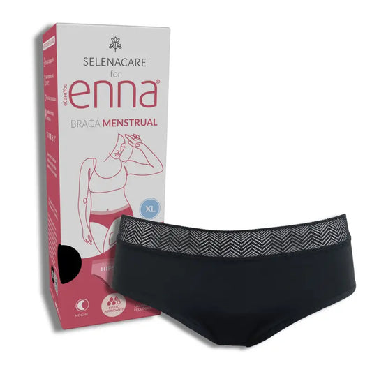 Enna Menstrual Panty Modern Hipster - Fluxo intenso, tamanho XL