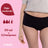 Enna Menstrual Panty Teens Hipster - Fluxo Médio, 164 Cm, Preto