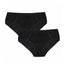 Cuecas Menstruais Enna Teens Sporty - Fluxo Médio, 152 Cm, Preto, Embalagem com 2 unidades