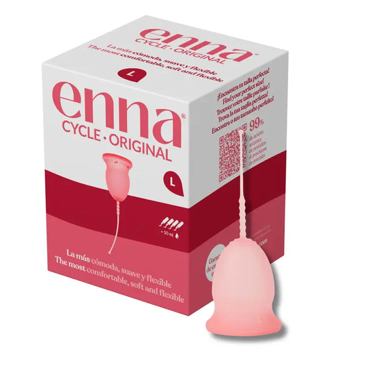 Copo menstrual Enna Cycle Original Tamanho L, 1 copo