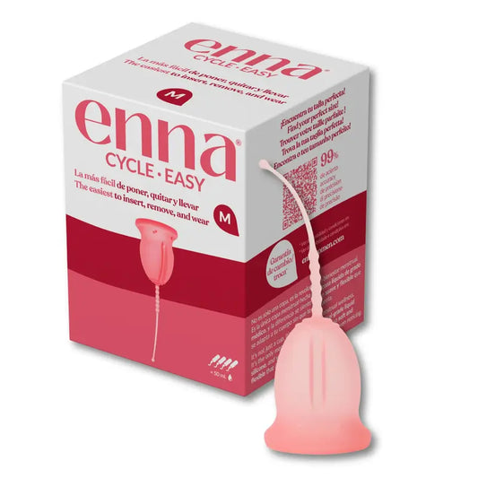 Copo menstrual Enna Cycle Easy Tamanho M, 1 copo