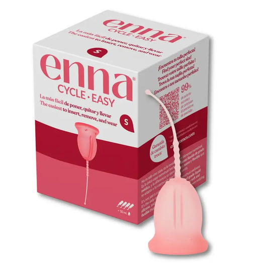 Copo menstrual Enna Cycle Easy Tamanho S, 1 copo