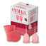 Copo menstrual Enna Cycle Easy tamanho S, 2 copos + estojo esterilizado