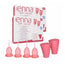 Copo menstrual Enna Cycle Easy tamanho S, 2 copos + caixa esterilizada, embalagem com 2 unidades.
