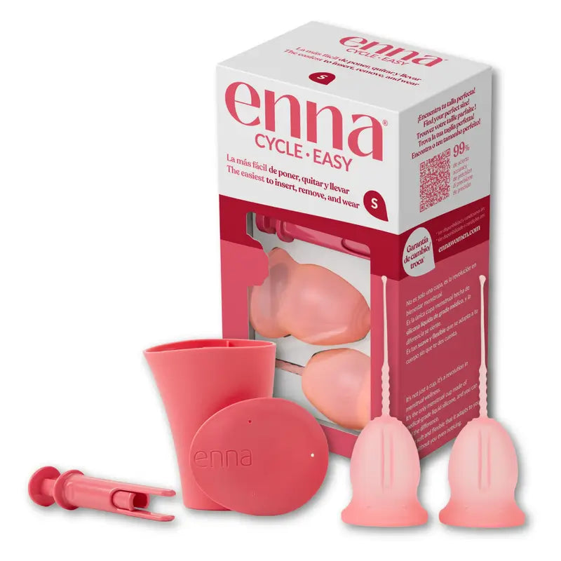 Enna Cycle Tamanho S + Caixa, 2 chávenas