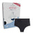 Cintura alta 40 ml Absorvente Enna Incontinence para mulher, tamanho XL, preto