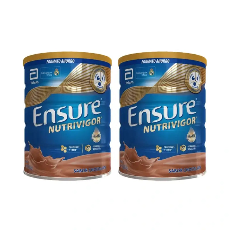 Ensure Nutrivigor Chocolate Latas, Embalagem 2x850 gramas