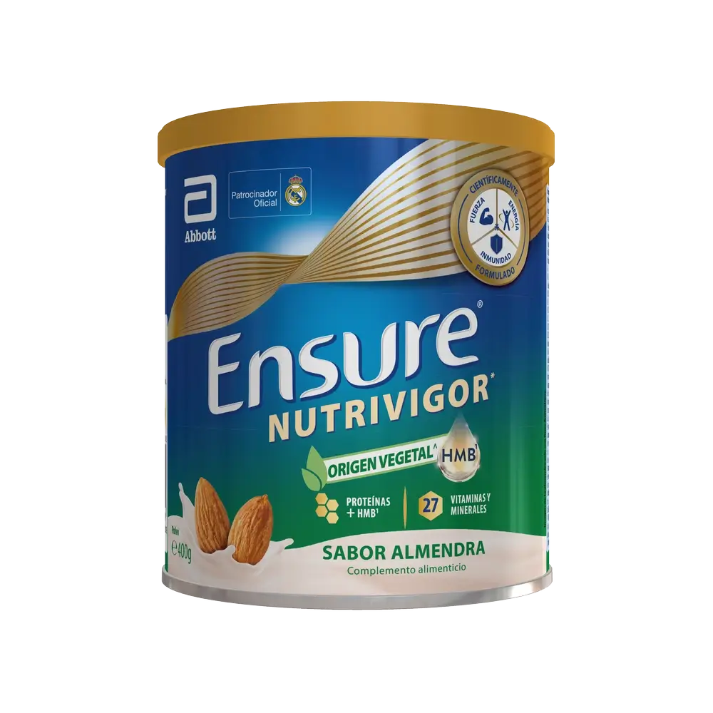 Ensure Nutrivigor Pó com sabor a amêndoa de origem vegetal, gr 400