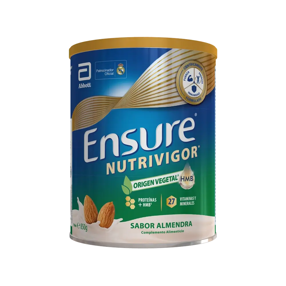 Ensure Nutrivigor Origem Vegetal Sabor a Amêndoa Adultos, 850 g