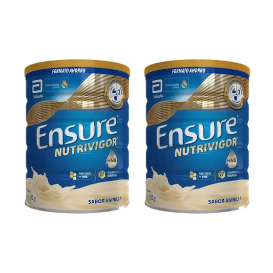Ensure Nutrivigor Baunilha Latas, Embalagem 2x850 gramas