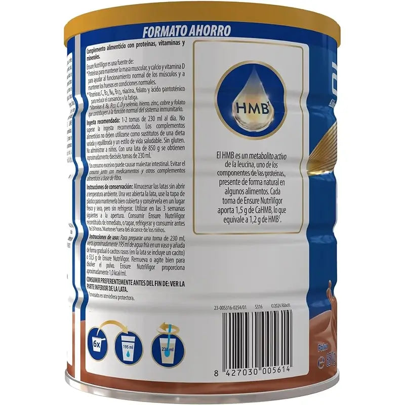 Ensure Savings Pack Chocolate 850G + 400Gr , 1250 gramas