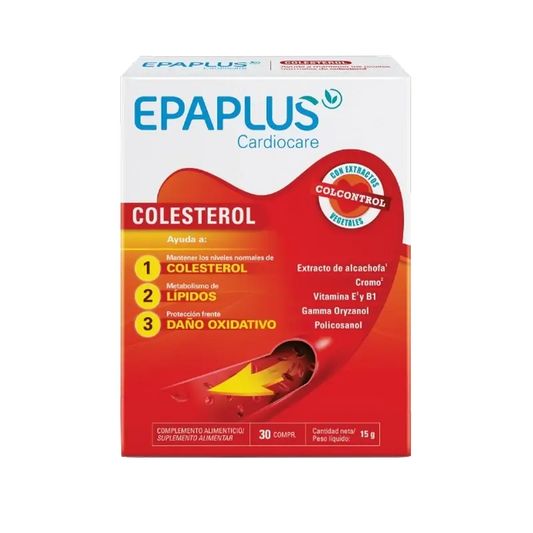 Epaplus Cardiocare Colesterol , 30 comprimidos