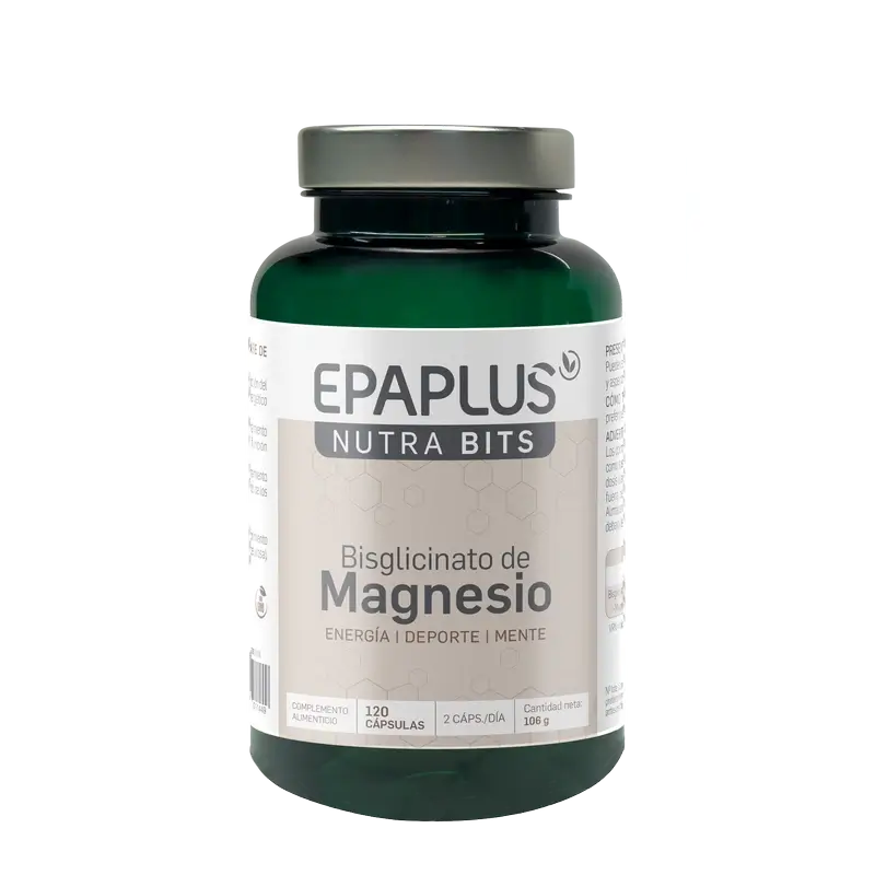 Epaplus Nutrabits Magnésio, 120 cápsulas