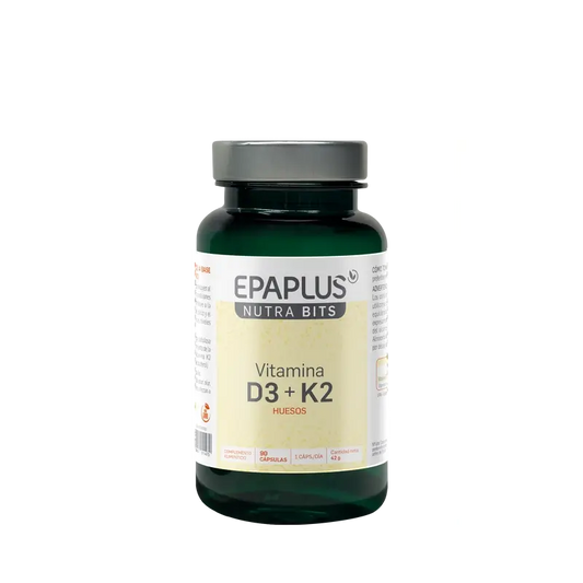 Epaplus Nutrabits Vitamina D3+K2, 90 cápsulas