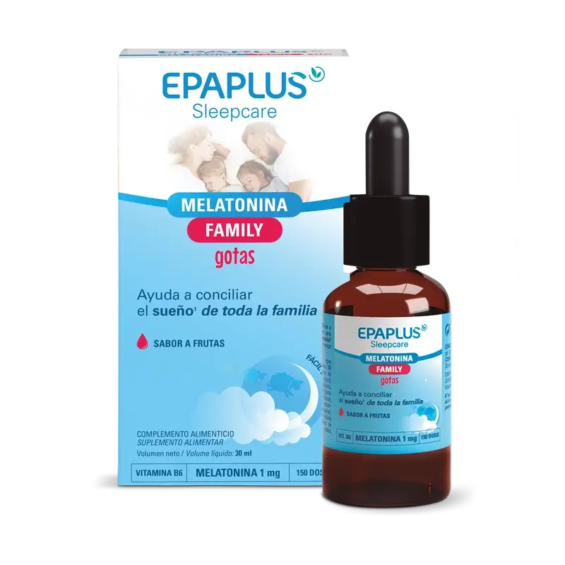 Epaplus Sleepcare Melatonina em gotas , 30 ml