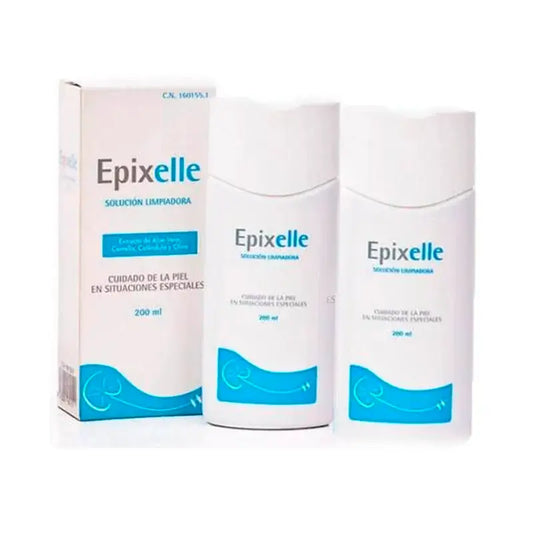 Solução Epixelle, embalagem de 2 x 200 ml