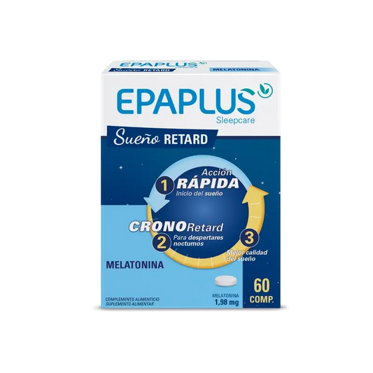 Epaplus Sleepcare Melatonin Retard Plus , 60 comprimidos