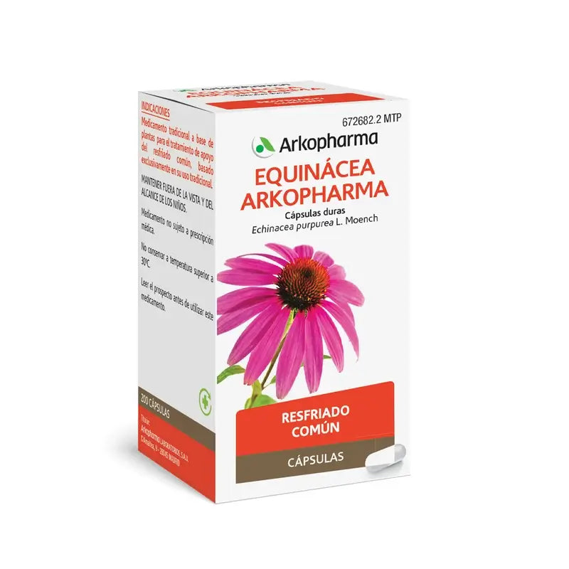 Arkocápsulas Echinacea 200 Cápsulas Arkopharma