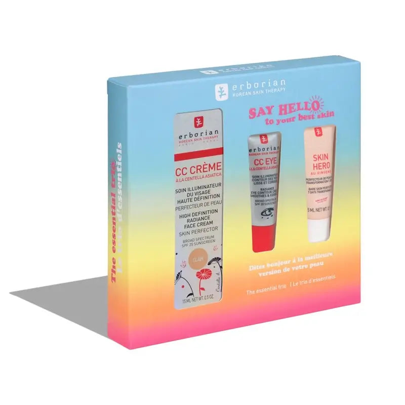 Caixa Erborian Cc Skin Hero Clair