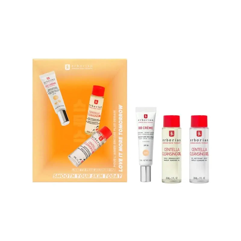 Kit de Limpeza Erborian Duo+ Bb Cream Clair